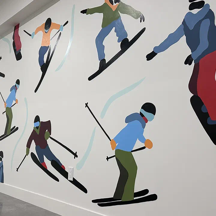 Mural for Mountain Lodge
